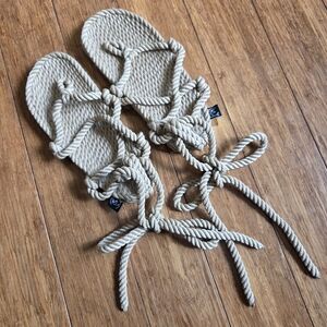 Nomadic State of Mind - The Romano (Camel) - The Original Rope Sandals Size 7